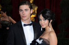 Vanessa Hudgens y Zac Efron en los Oscar 2009