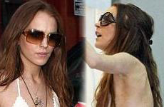 Lindsay Lohan muestra los huesos - Gossip Links