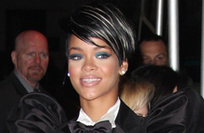 Rihanna en el 2009 MET Costume Gala… Blah