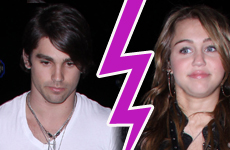 Miley Cyrus y Justin Gaston terminaron