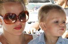 Britney Spears y sus hijos de paseo en Central Park
