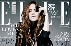 Lindsay Lohan en Elle UK (la sesion de las joyas robadas)