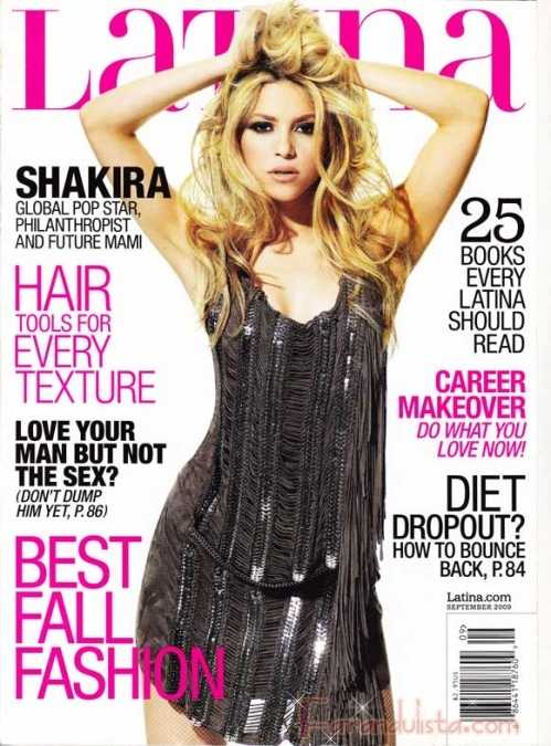 shakira latina magazine cover