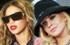 Beyonce echa a Lindsay de los vestidores en el evento de Singapur