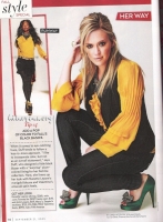 Hilary Duff en Us magazine  - Fall Style Special