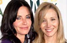 Lisa Kudrow junto a Courteney Cox en Cougar Town