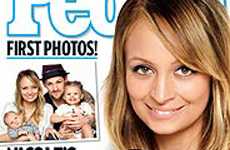 Nicole Richie presenta a su hijo Sparrow