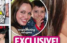 Angelina Jolie adoptando sin Brad? OK!