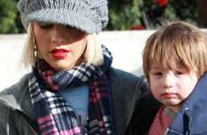 Christina Aguilera y su hijo Max van a Petco