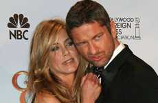 Jennifer Aniston y Gerard Butler son pareja en los Golden Globes