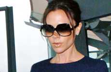 Victoria Beckham usa zapatos bajos… sin tacón!