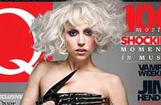Lady Gaga en Q magazine (marzo 2010) Hace un berrinche en la sesion