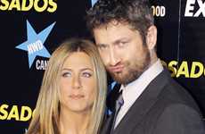 Jennifer Aniston y Gerard Butler en la Premier The Bounty Hunter en Madrid