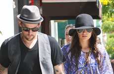 Nicole Richie y Joel Madden van a Nate ‘n restaurant en Beverly Hills