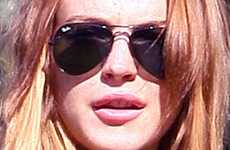 Lindsay Lohan es pelirroja otra vez!  Gossip Gossip!