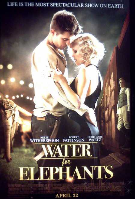 robert pattinson reese witherspoon water for elephants