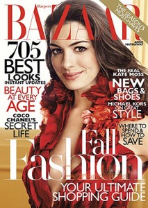 anne hathaway harpers bazaar july 2011