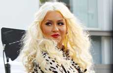 Christina Aguilera IRRECONOCIBLE en The Grove
