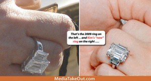 kim kardashian engagement ring 2009 2011