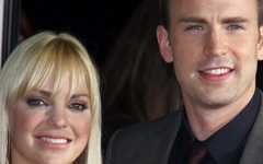 Anna Faris y Chris Evans en la Premier de What’s Your Number?