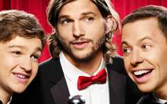 Promo de TV de Two and a Half Men – Manly Men con Ashton Kutcher OMG!