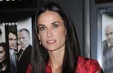 Demi Moore muy delgada tras el escandalo con su esposo Ashton Kutcher