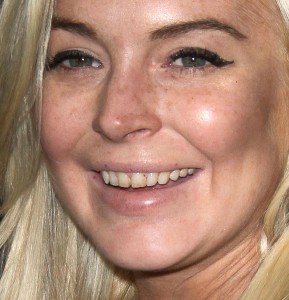 lindsay teeth eww