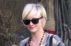 Ashlee Simpson visitando Wella Salon en Los Angeles