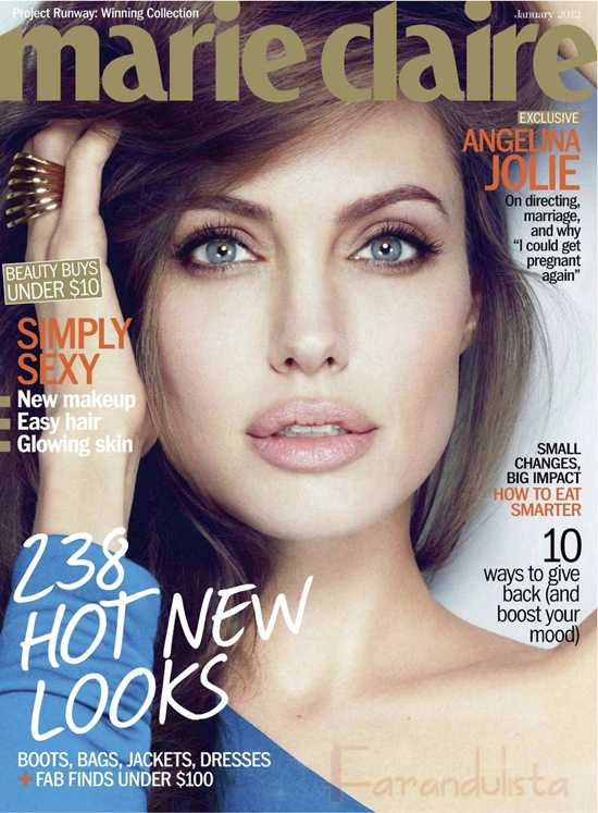 angelina marie claire cover