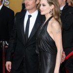 Angelina Jolie y Brad Pitt en los SAG Awards 2012 - Red Carpet - Ganadores