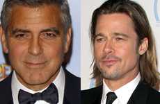Nominados al Oscar 2011 – Brad Pitt, George Clooney y Michelle Williams