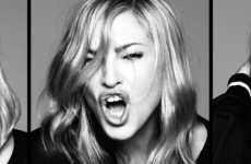 Madonna en el single cover de "Give Me all your Luvin" – MDNA