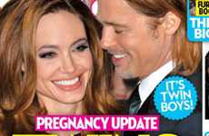 Angelina Jolie y Brad Pitt embarazados de gemelos again! [OK magazine]