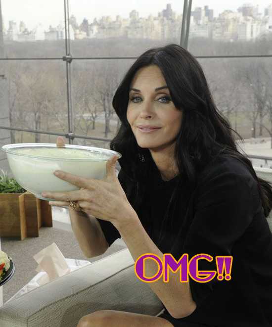 courtney cox face
