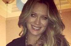 Hilary Duff en su baby shower