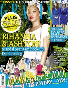 Grazia Rihanna