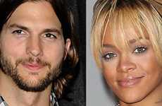 Rihanna ha estado saliendo con Ashton Kutcher?