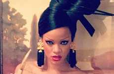 Rihanna en el set de Princess Of China