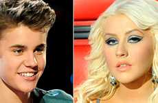 Christina Aguilera desprecia a Justin Bieber en The Voice