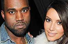Of course! Kim Kardashian y Kanye West saliendo! La pareja del año!