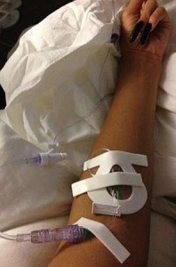 Rihanna hospitalized 300x450