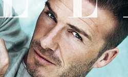 David Beckham en Elle magazine [Julio 2012]