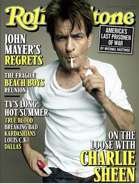 charlie sheen rolling stone mag preview