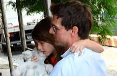 Tom Cruise se reunió con su hija Suri