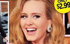 Adele muestra su baby bump! Y Anillo de boda!??