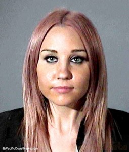 Amanda Bynes mugshot