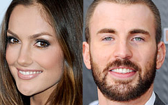 Chris Evans y Minka Kelly saliendo de nuevo!!