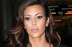 El Look de cuero de Kim Kardashian