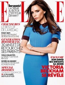 victoria beckham karl lagerfeld elle france magazine