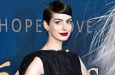 Anne Hathaway en la Premier de Les Miserables en NYC